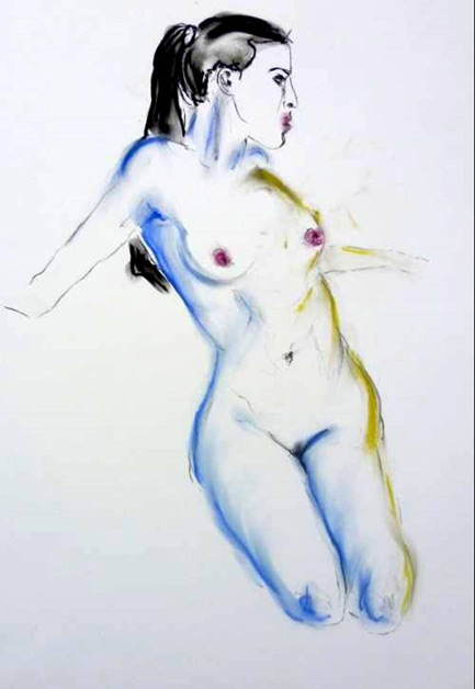 Skizze 
50 x 70 cm, Acryl