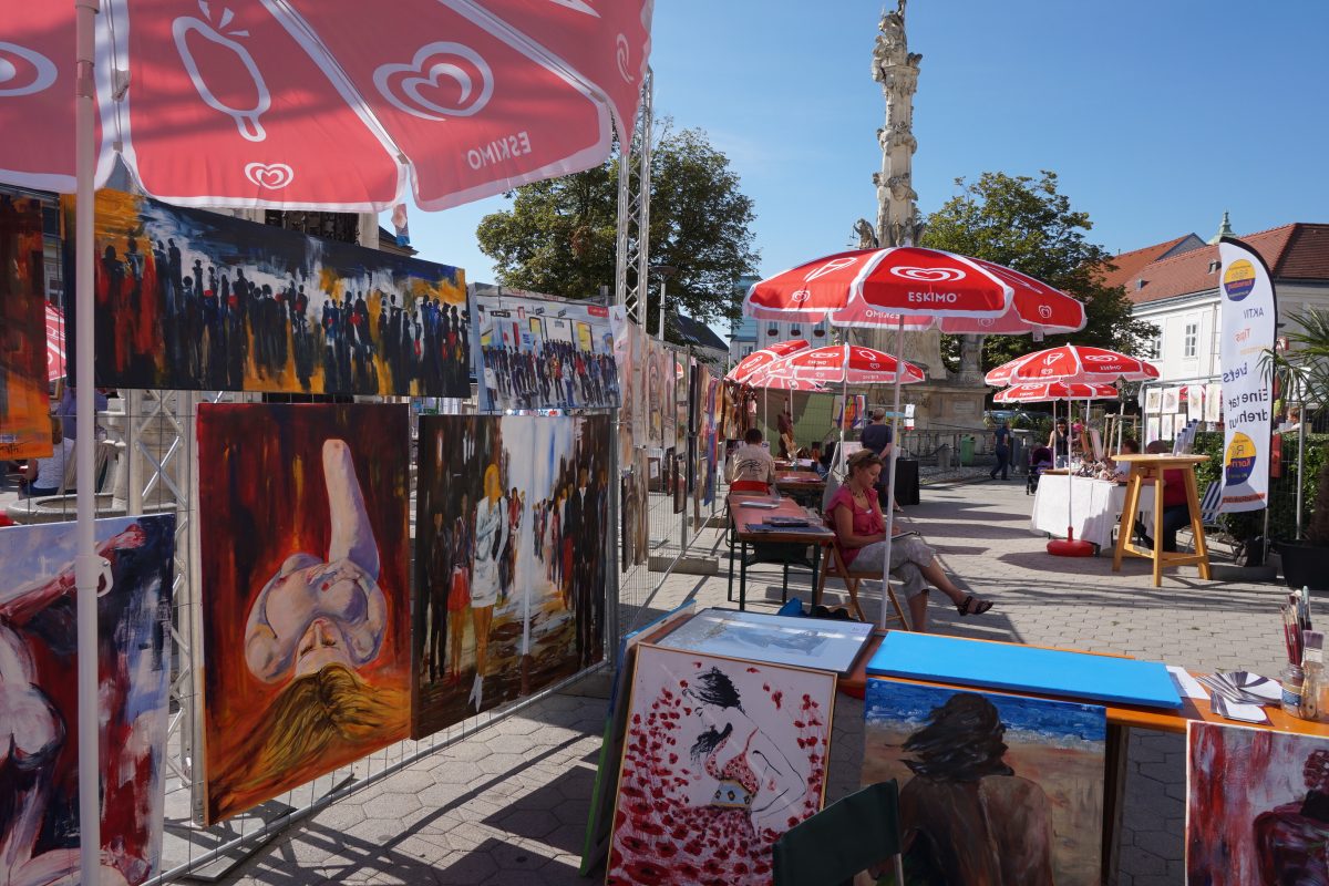 „Montmartre in Korneuburg“  (Freiluftausstellung)